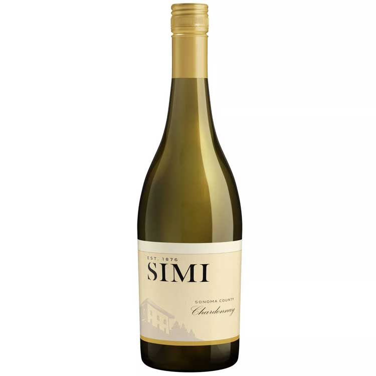 SIMI Sonoma County Chardonnay White WineSIMI Sonoma County Chardonnay 750ml Bottle 750.0 ml 1 Bottle